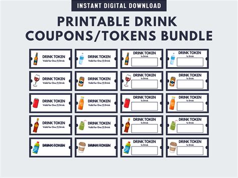 Drink Vouchers, latest changes (March 2022) .
